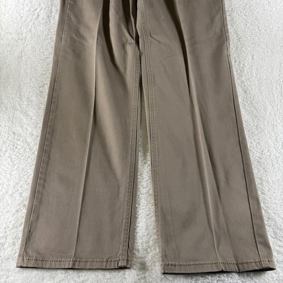 Levi's 541 Athletic Fit Jeans Men's 37x34 Khaki Tan‎ Beige Stretch Denim Pants - Picture 4 of 11